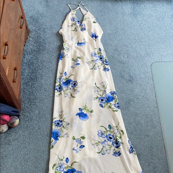 Lush from NORDSTROM Slit Maxi Dress - Picture 1 of 3